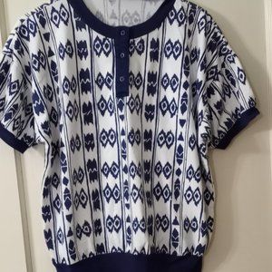 Vintage 1980's Top by Goola Gong. Size L